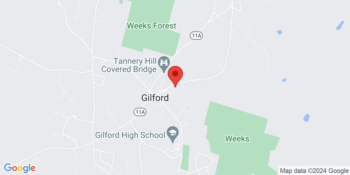 Map of Gilford Public Library